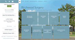 Desktop Screenshot of birchwoodsurgery.co.uk
